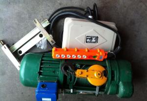 0.25T鋼（gāng）絲繩電動葫蘆